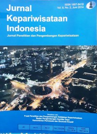 Image of Jurnal Kepariwisataan Indonesia